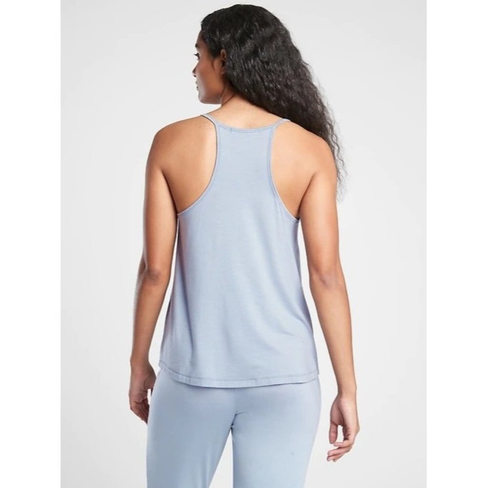Athleta Blue Nighttime Bliss Sleep Cami Women's Top Size XS - Picture 2 of 7
